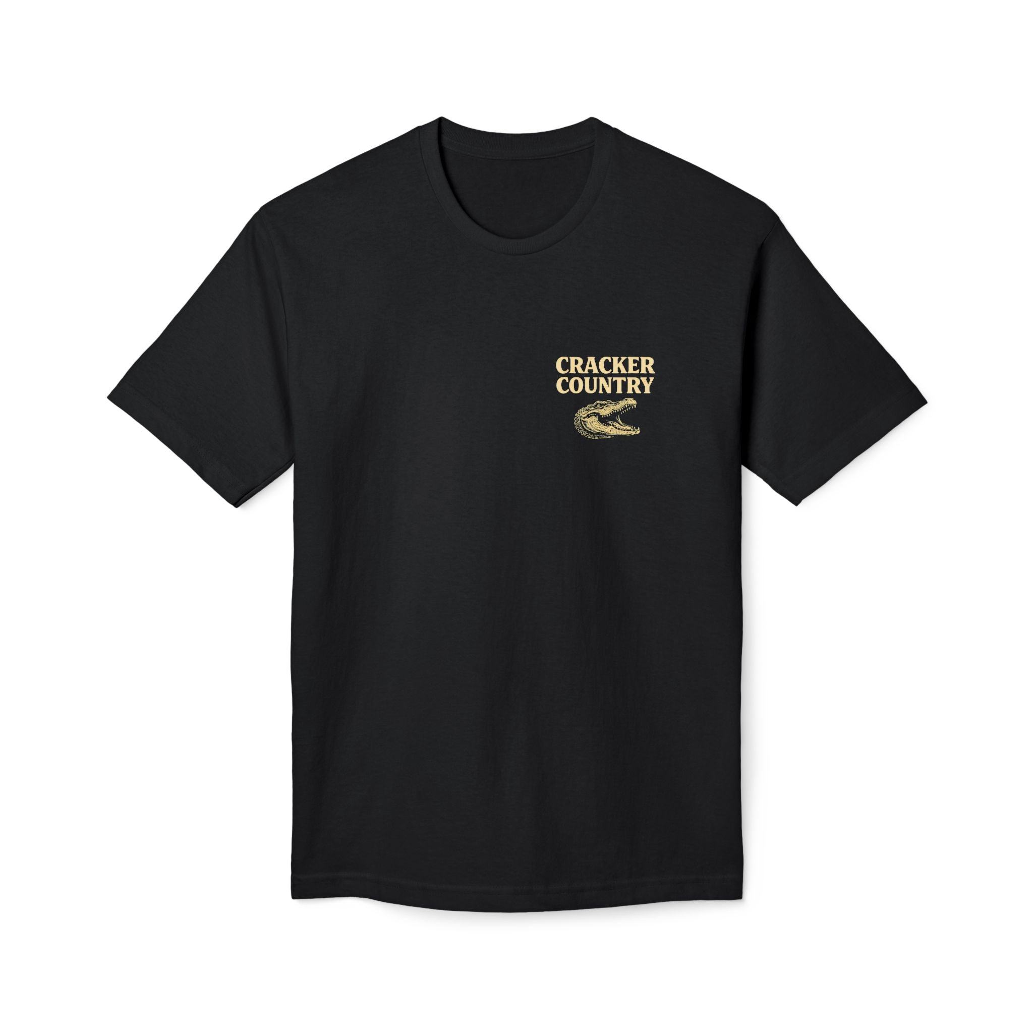 Florida Cracker Heritage T-Shirt — unisex Florida Gator Gold Emblem Patch