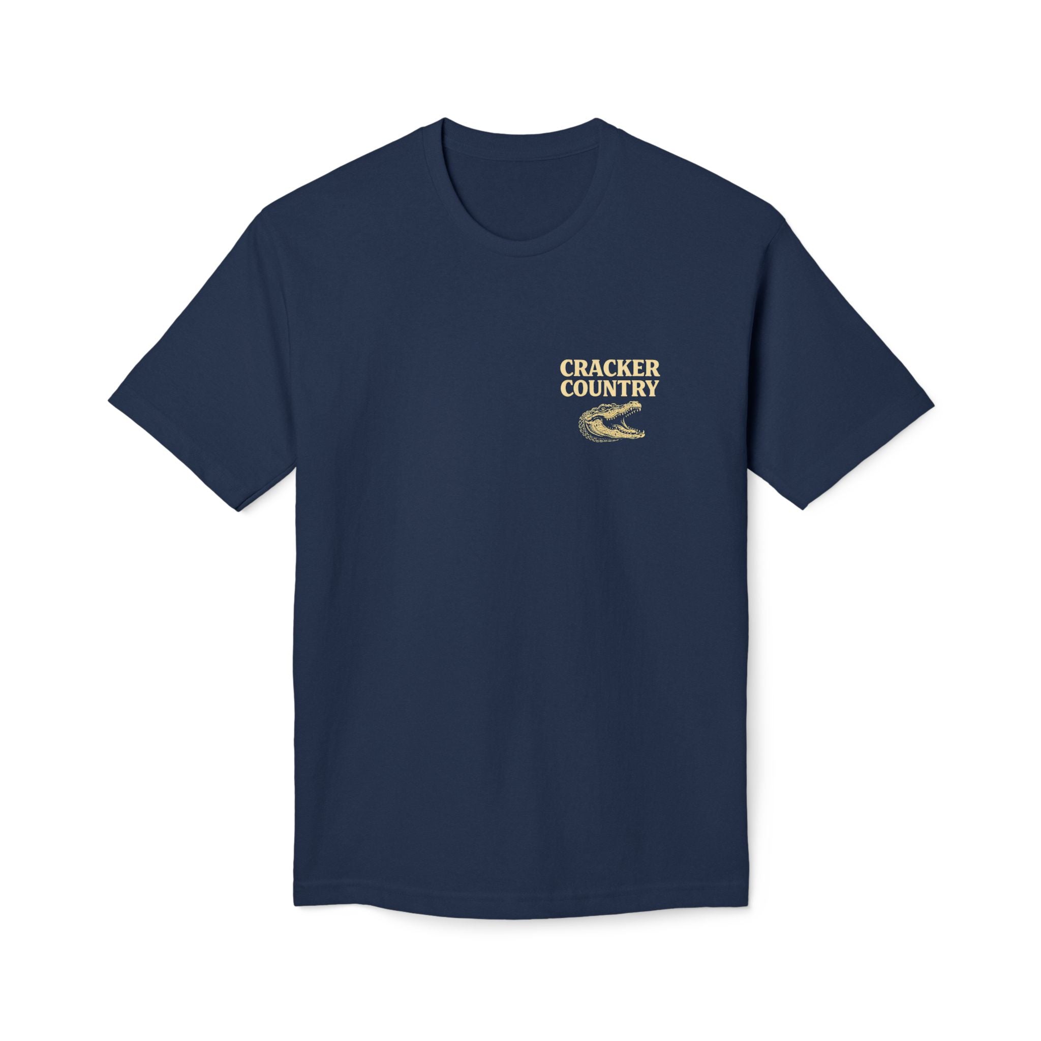 Florida Cracker Heritage T-Shirt — unisex Florida Gator Gold Emblem Patch