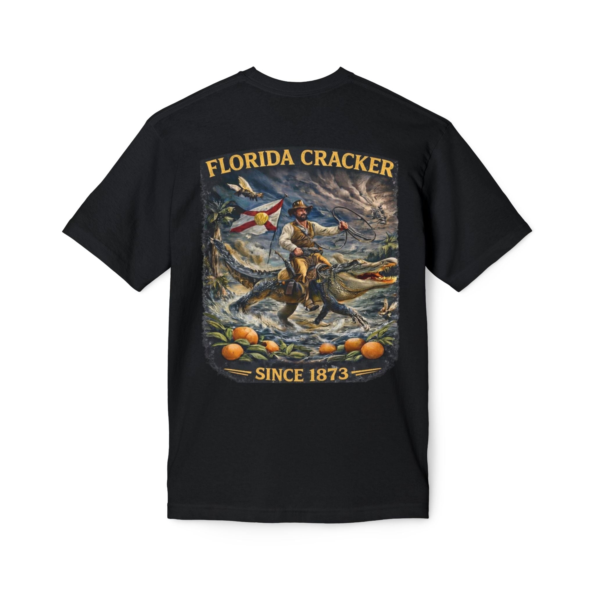 Florida Cracker vintage patch T-shirt | Original Cracker logo