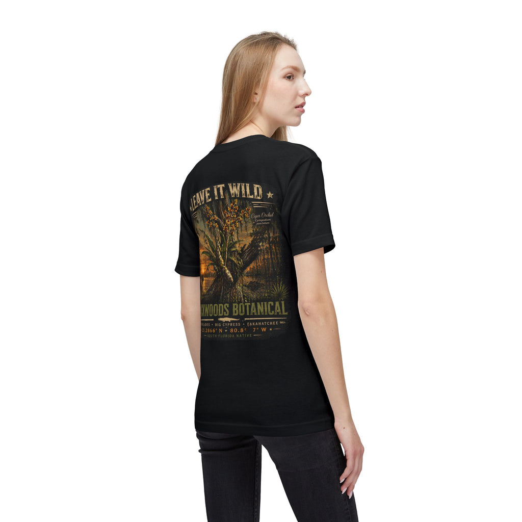 Florida Cigar Orchid T-Shirt — Protect the Wild | Native Everglades Botanical Tee
