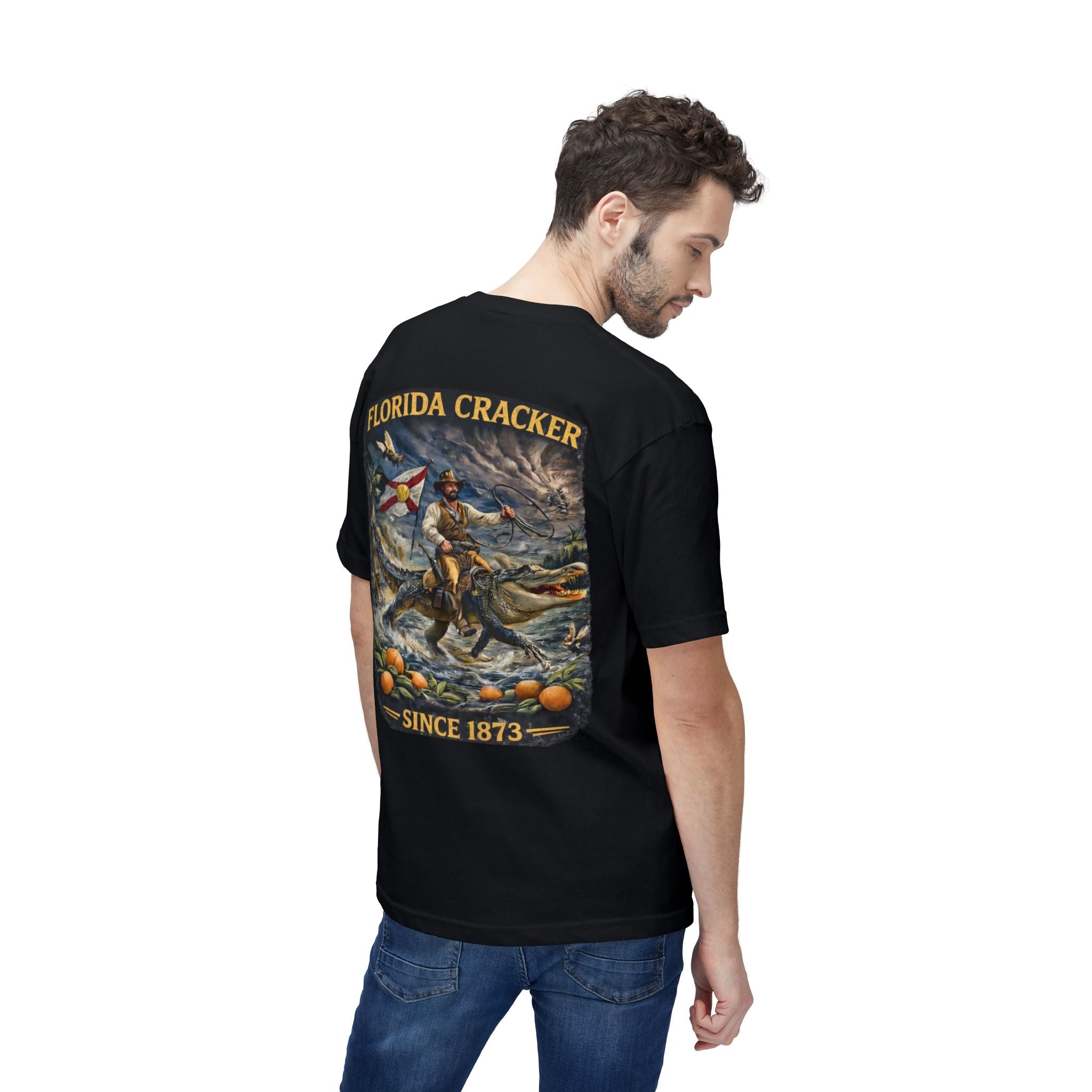 Florida Cracker vintage patch T-shirt | Original Cracker logo