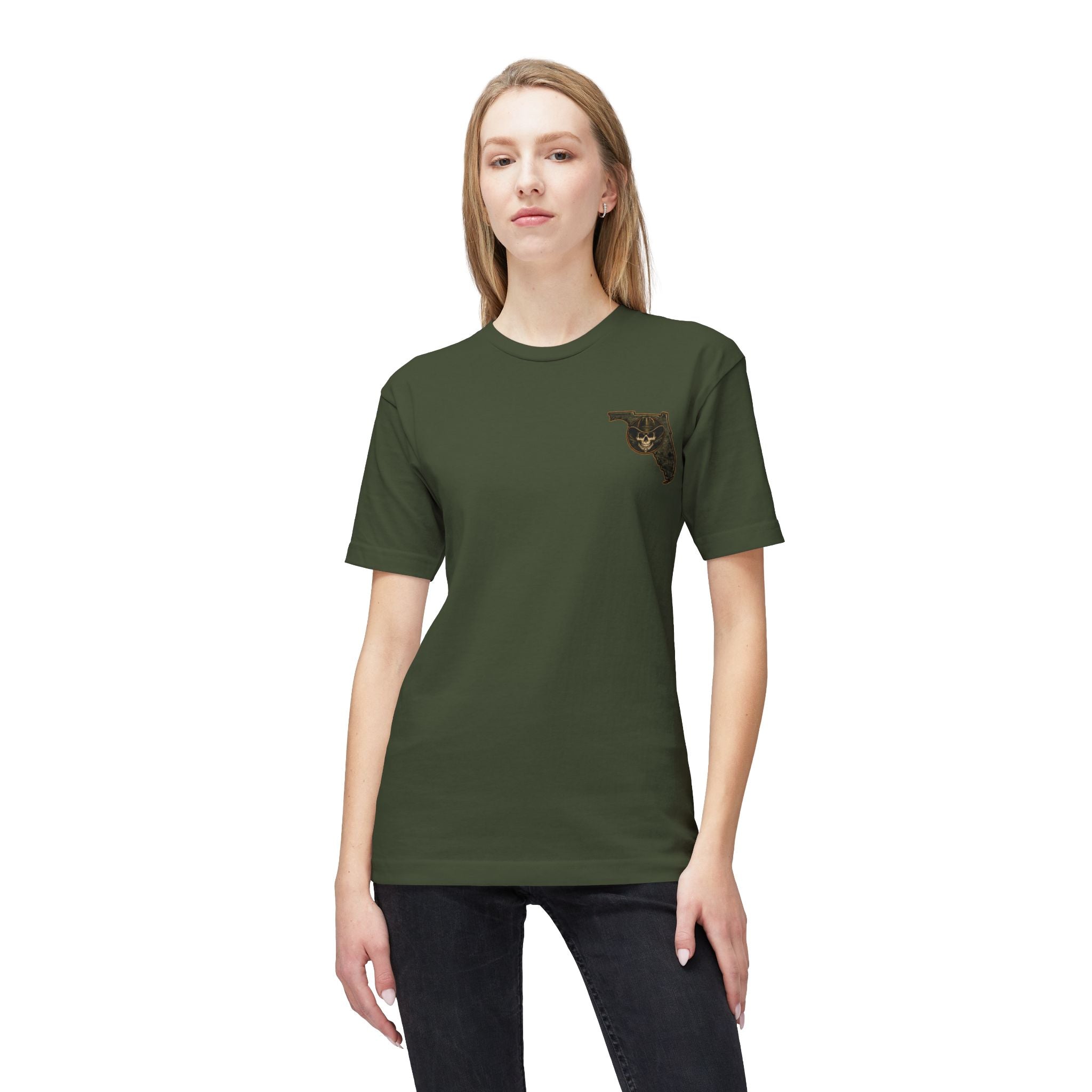 Backroads & Backwater Skull T-Shirt — Concert, Fishing & Hunting Vibe