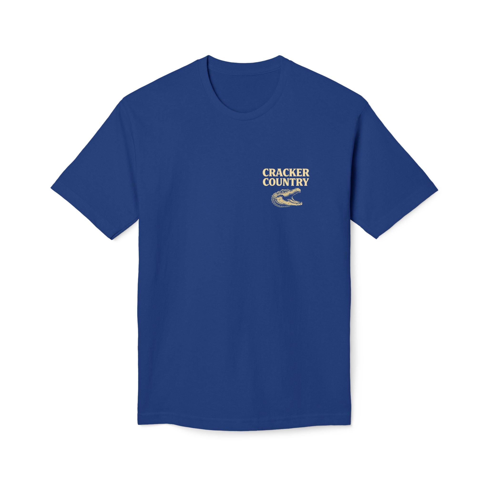Florida Cracker Heritage T-Shirt — unisex Florida Gator Gold Emblem Patch