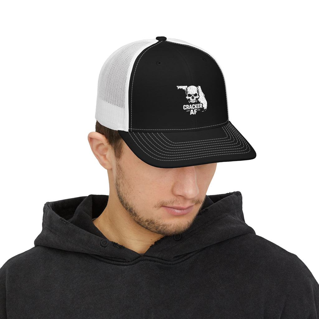 Florida AF Snapback Trucker Cap — 'Florida AF' Embroidered Attitude Hat