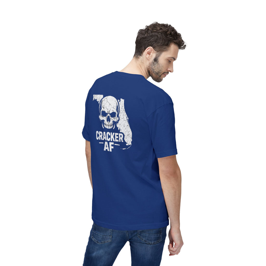 Cracker AF T-shirt Made In USA — unisex Florida Cracker Patch