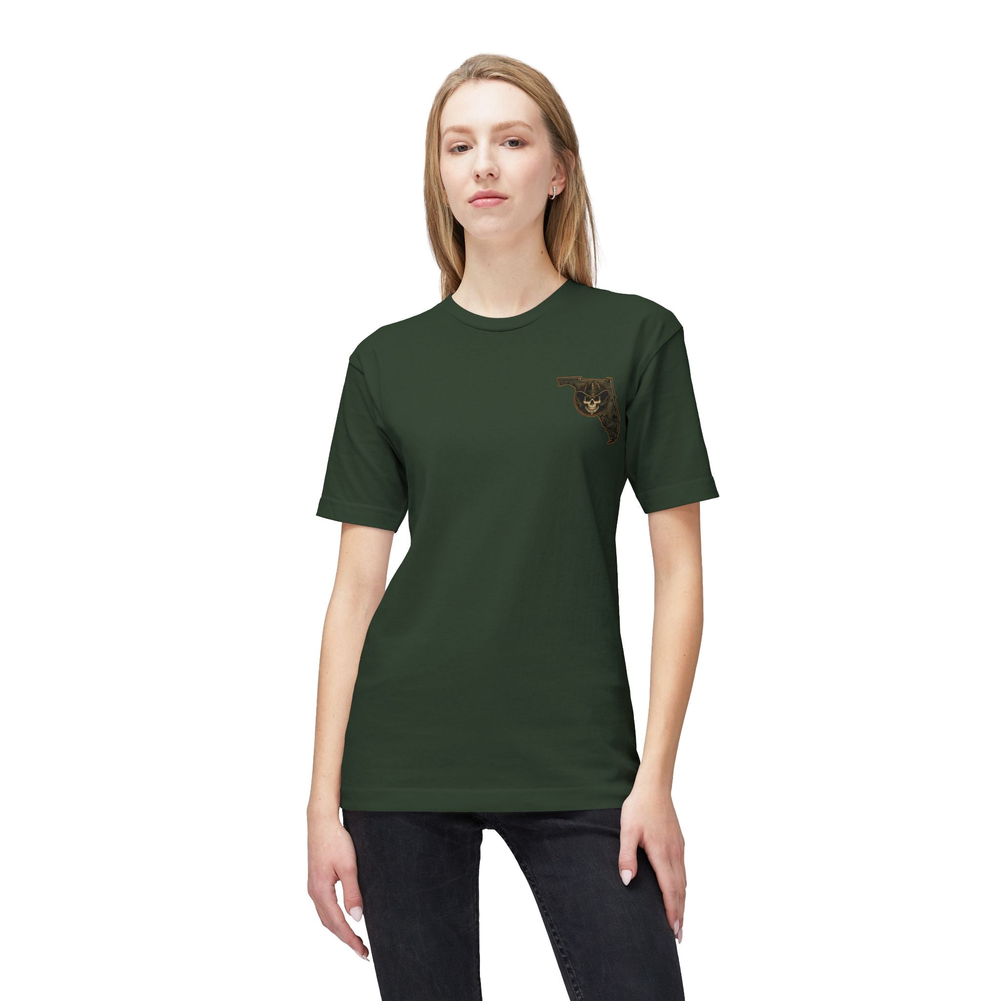 Backroads & Backwater Skull T-Shirt — Concert, Fishing & Hunting Vibe