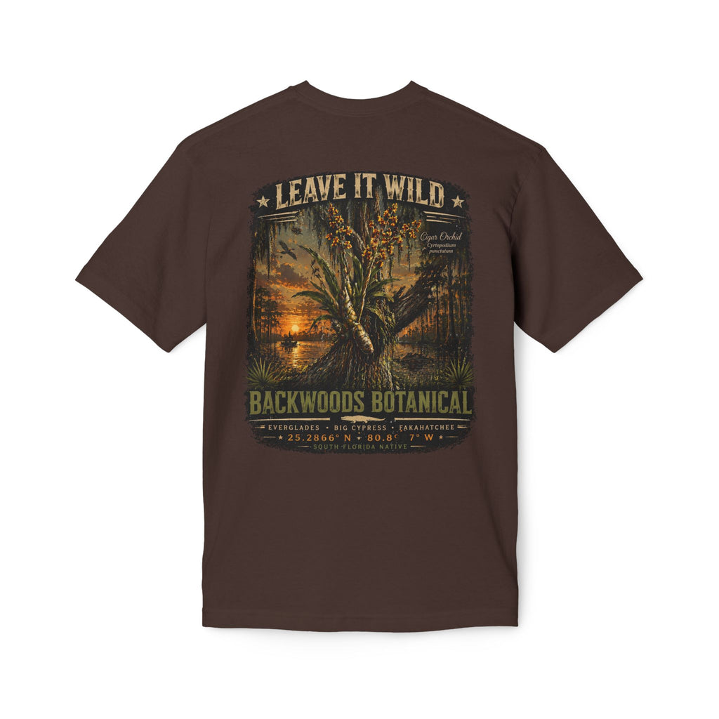 Florida Cigar Orchid T-Shirt — Protect the Wild | Native Everglades Botanical Tee